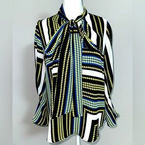 New York & Company colorful blouse Size S